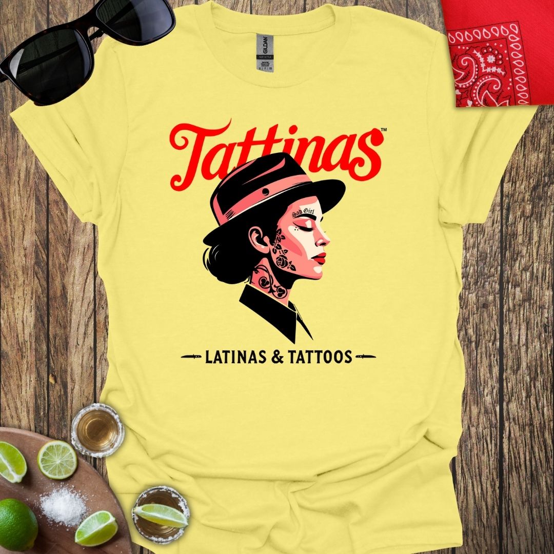 TATTINAS™ Latinas & Tattoos - Mi Vida Loca (Dark Print) More Colors Available