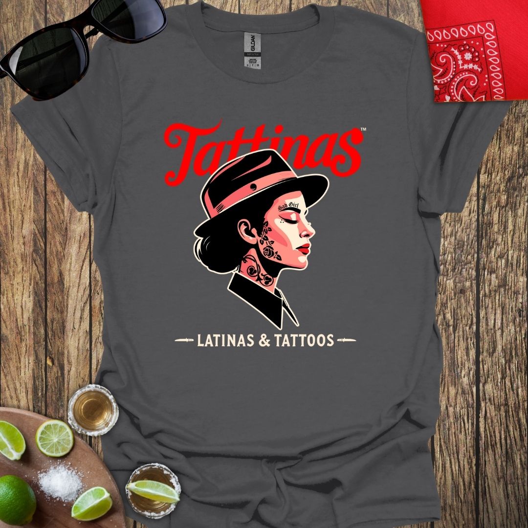 TATTINAS™ Latinas & Tattoos - Mi Vida Loca T-Shirt (Light Print) More Colors Available