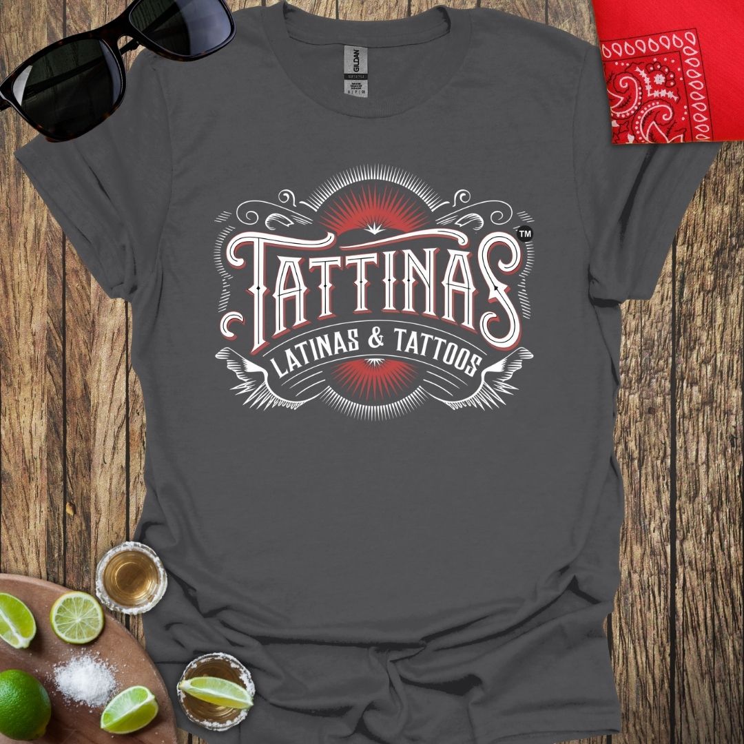 TATTINAS™ Latinas & Tattoos - Vintage Tattoo Style T-Shirt - More Colors Available