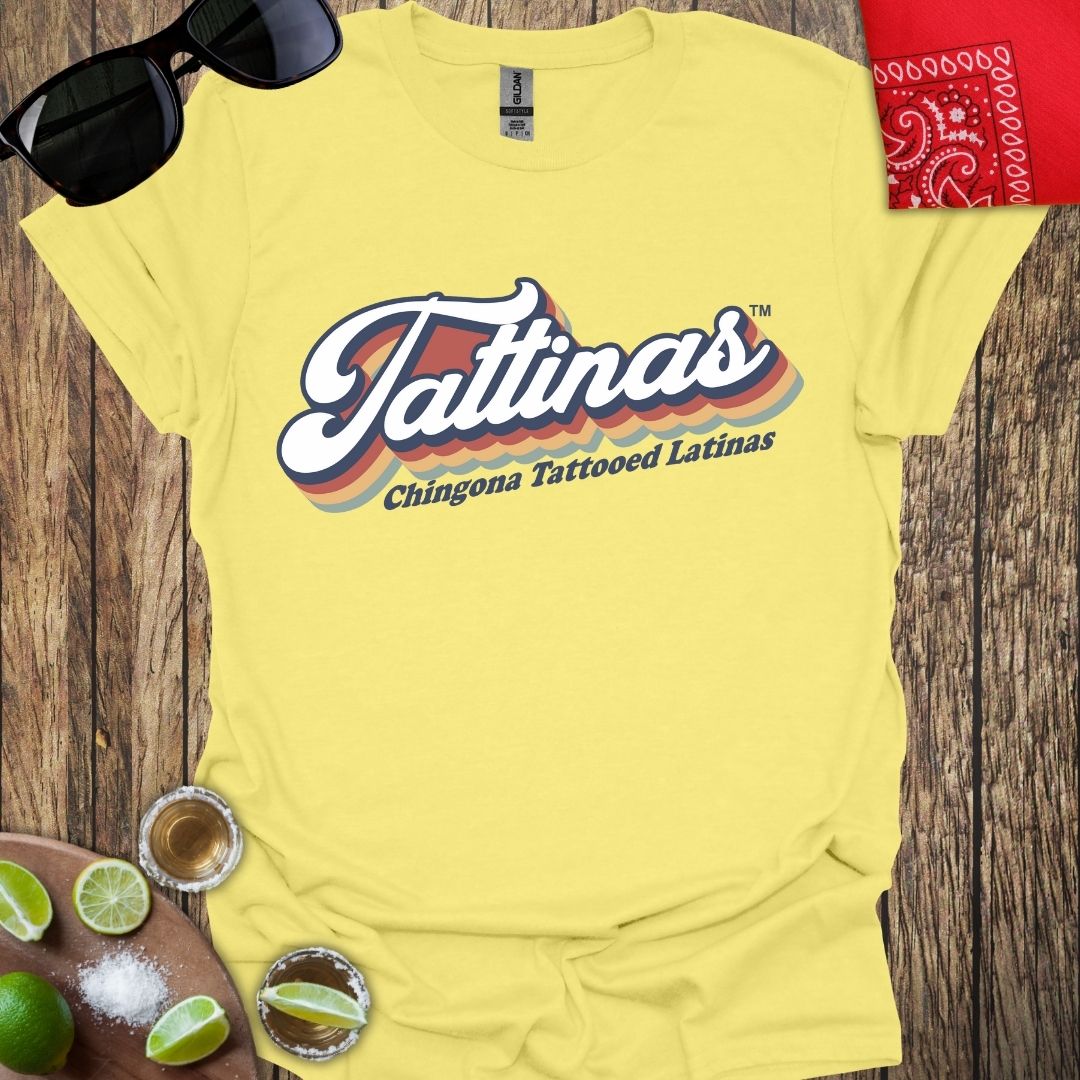 TATTINAS™ Chingona Tattooed Latinas T-shirt - More Colors Available