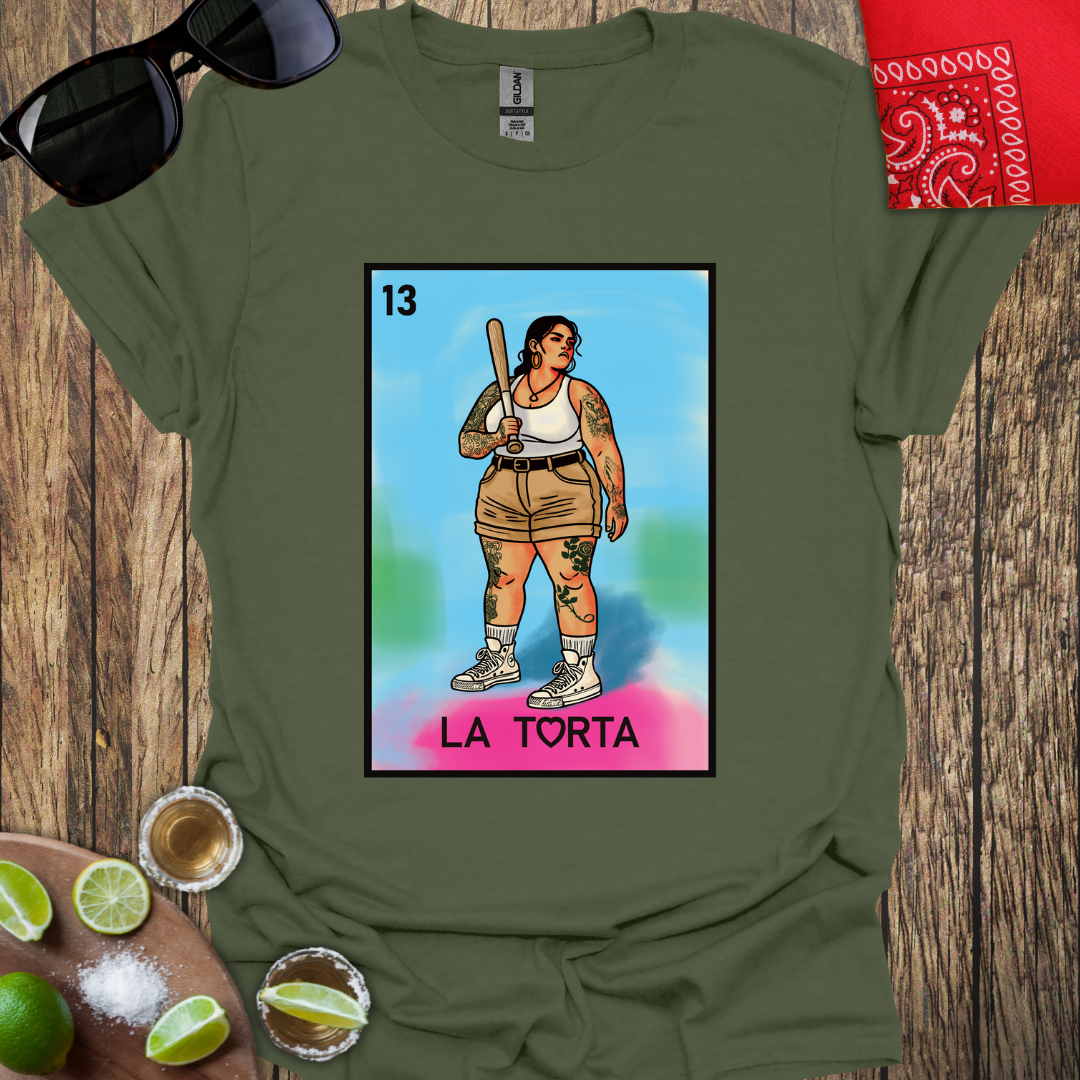 La Torta Loteria Card T-Shirt - More Colors Available