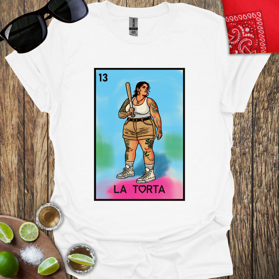 La Torta Loteria Card T-Shirt - More Colors Available