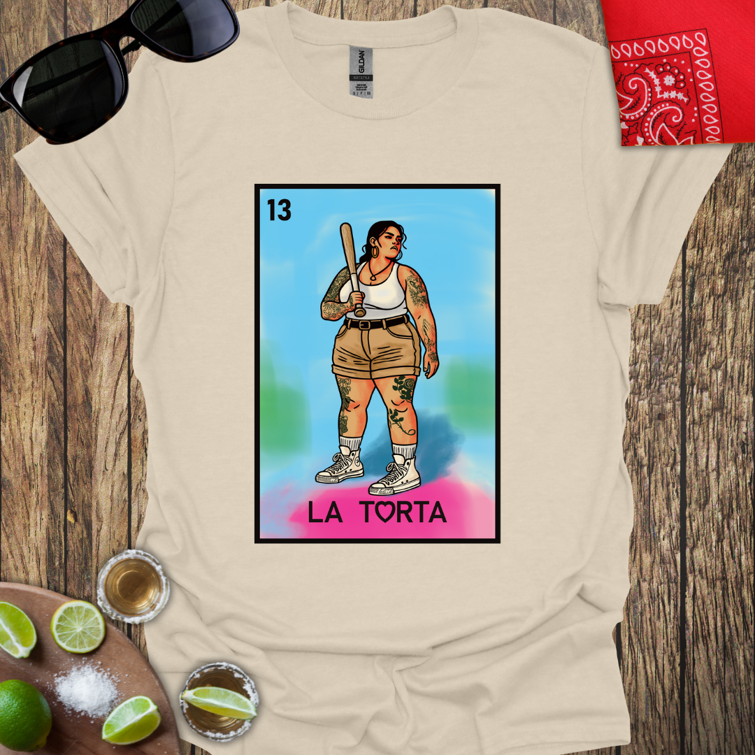 La Torta Loteria Card T-Shirt - More Colors Available