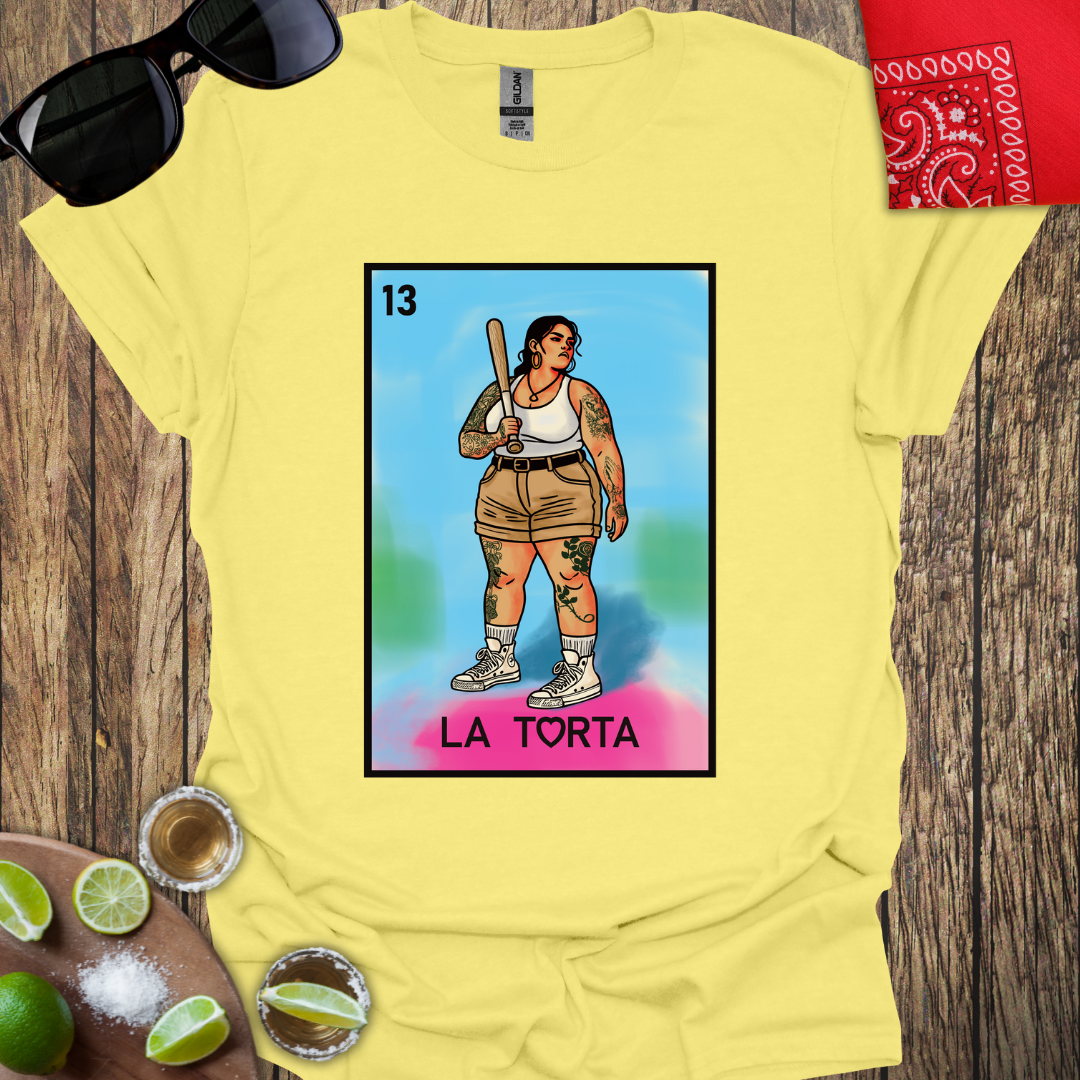 La Torta Loteria Card T-Shirt - More Colors Available