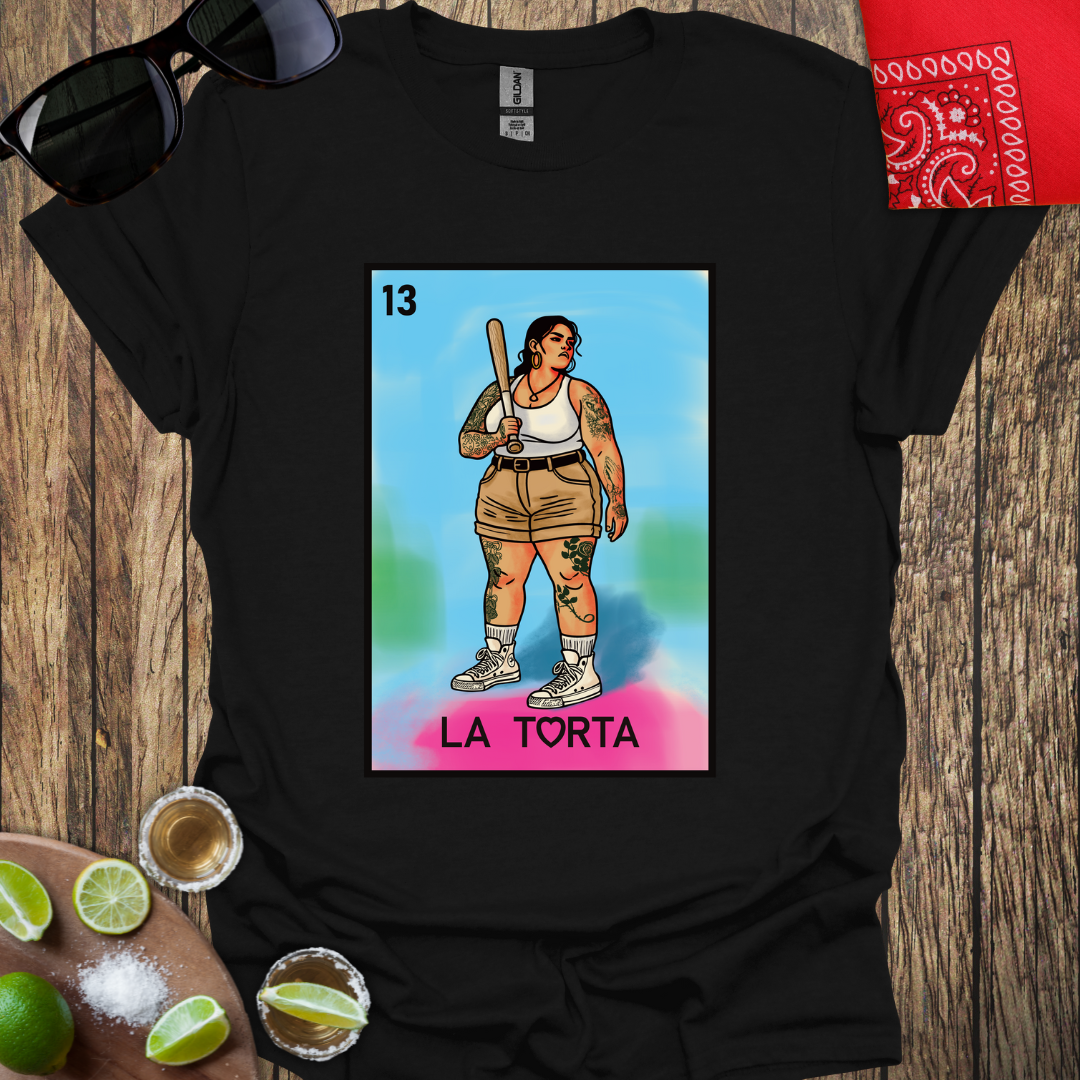 La Torta Loteria Card T-Shirt - More Colors Available