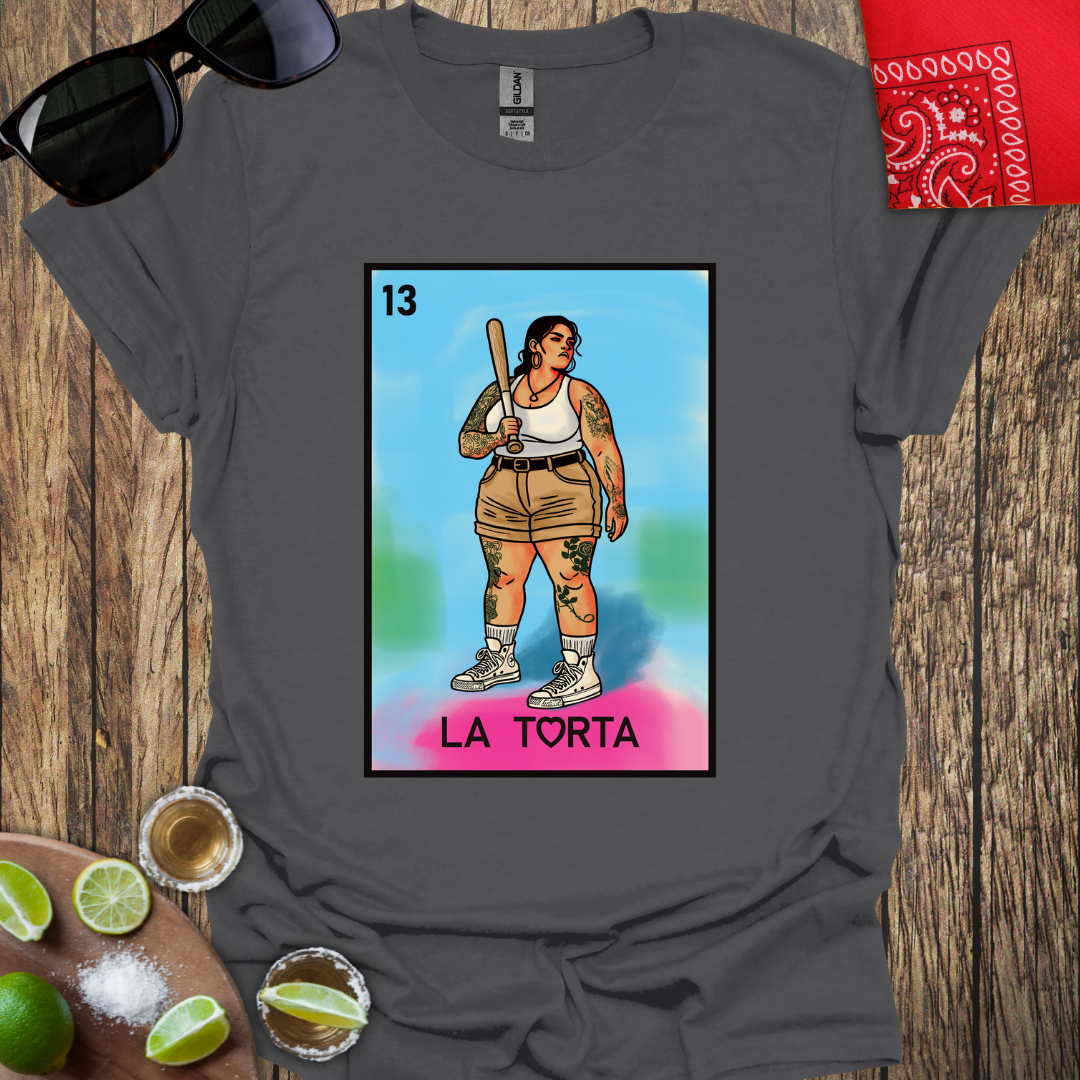 La Torta Loteria Card T-Shirt - More Colors Available