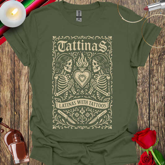 TATTINAS™ La Hermandad Eterna (The Eternal Sisterhood) T-Shirt (Light Print) More Colors Available
