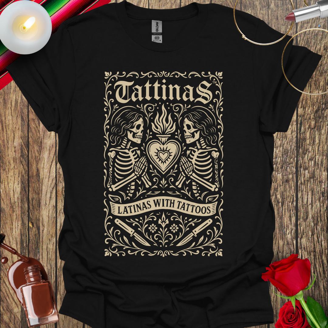TATTINAS™ La Hermandad Eterna (The Eternal Sisterhood) T-Shirt (Light Print) More Colors Available